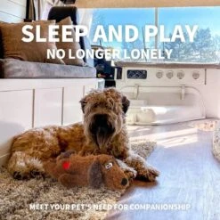 Merkloos Hondenknuffel - Puppyknuffel Met Hartslag - Knuffel Met Hartslag - Antistress Hond - Hondenspeelgoed -Hondenbenodigdheden 1200x1200 1250