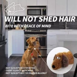 Merkloos Hondenknuffel - Puppyknuffel Met Hartslag - Knuffel Met Hartslag - Antistress Hond - Hondenspeelgoed -Hondenbenodigdheden 1200x1200 1251