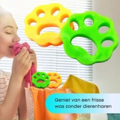 CaseProtect HG - 2 Stuks Haarverwijderaar Voor Katten En Honden - Eenvoudig Haren Verwijderen In Wasmachine En Droger - Kattenhaar En Hondenhaar - Anti Haren - Pluizenverwijderaar En Dierenhaar Verwijderaar Voor Kleding -Hondenbenodigdheden 1200x1200 126