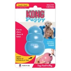 Kong Puppy - Kauwbot Hondenspeelgoed Small - Kauwbot - 85mm X 42mm - Groen/Wit -Hondenbenodigdheden 1200x1200 1275