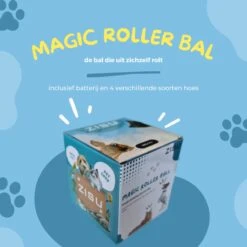 Merkloos Magic Roller Ball – Honden Speelgoed – Kattenspeeltjes - Honden Speeltjes - Kattenspeelgoed - INCLUSIEF BATTERIJ -Hondenbenodigdheden 1200x1200 1284
