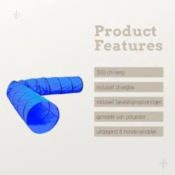 Agility Voor De Hond Hondentunnel - Maat L - 300 Cm Tunnel Voor De Hond - Agility Set - Honden Behendigheidsset - Tunnel - Speeltunnel - Agility Set Voor De Hond - Agility Set -Hondenbenodigdheden 1200x1200 1305