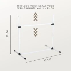 Agility Voor De Hond - Horde - Twee Hordes - Horde Set - Tot 95 Cm - Honden Behendigheidsset - Horde - Agility Voor De Hond -Hondenbenodigdheden 1200x1200 1357
