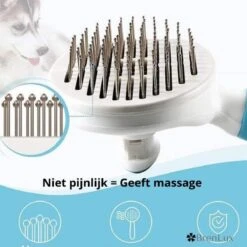 Merkloos Dierenborstel - Haarborstel Huisdieren - Borstel Voor Vacht Huisdier - Borstel Kat - Borstel Hond - Makkelijk Haar Verwijderen Met één Klik - Inclusief Speeltje - Kam Huisdier - Vachtverzorging - Massage 23 Merkloos Dierenborstel - Haarborstel Huisdieren - Borstel Voor Vacht Huisdier - Borstel Kat - Borstel Hond - Makkelijk Haar Verwijderen Met één Klik - Inclusief Speeltje - Kam Huisdier - Vachtverzorging - Massage -Hondenbenodigdheden 1200x1200 193