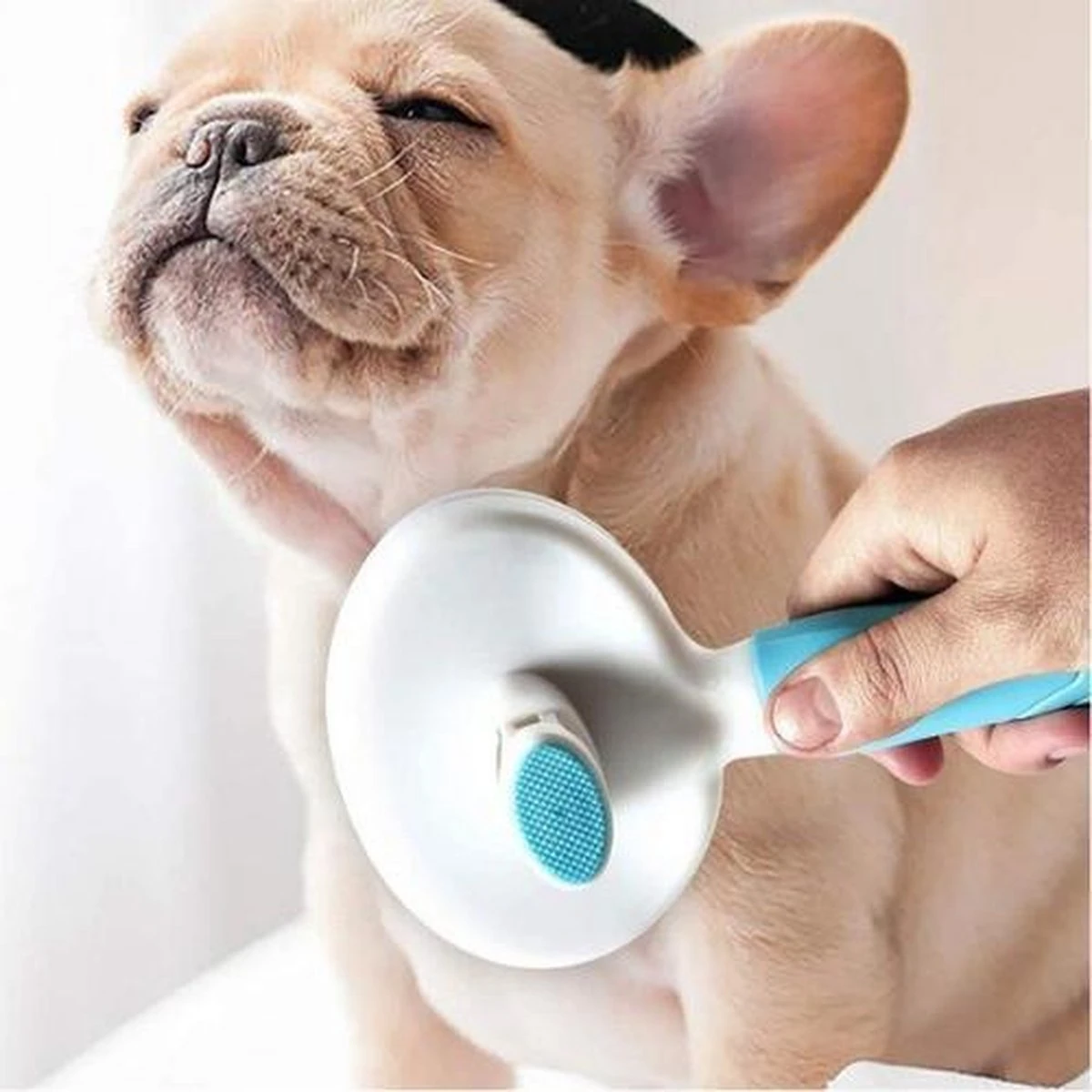 Merkloos Dierenborstel - Haarborstel Huisdieren - Borstel Voor Vacht Huisdier - Borstel Kat - Borstel Hond - Makkelijk Haar Verwijderen Met één Klik - Inclusief Speeltje - Kam Huisdier - Vachtverzorging - Massage 12 Merkloos Dierenborstel - Haarborstel Huisdieren - Borstel Voor Vacht Huisdier - Borstel Kat - Borstel Hond - Makkelijk Haar Verwijderen Met één Klik - Inclusief Speeltje - Kam Huisdier - Vachtverzorging - Massage - Afbeelding 12