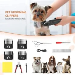 Merkloos Hondentondeuse, Hundeschermaschine / Dog Clippers - Dierenhaartrimmer, Hondentondeuse Kit Hond Verzorging -Hondenbenodigdheden 1200x1200 201