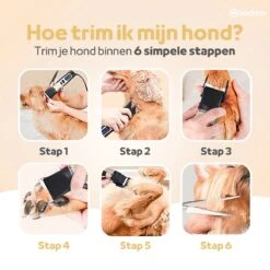 Woodoro Professionele 2-in-1 Hondentondeuse Voor Dikke Vacht – Draadloze Honden Tondeuse & Hondentrimmer – Stille Tondeuse Katten & Honden Trimset -Hondenbenodigdheden 1200x1200 213