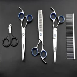 Hondenschaar - Scharenset Hond - 6-Delige Scharenset - Trimschaar Voor Honden - Huisdier Knipset -Hondenbenodigdheden 1200x1200 241