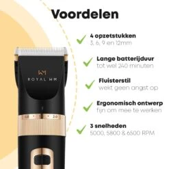 Hondentondeuse Professioneel - 2 In 1 - Honden & Katten - Hondentrimmer - Dikke & Dunne Vacht -Hondenbenodigdheden 1200x1200 280