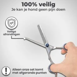 VoordeelShop 7-Delige Huisdier Knipset Met Etui - Trimmen Hond - Honden Schaar - Effileerschaar Hond - Huisdier Trimmer - Huisdier Knippen - Knipschaar Haar - Haar Schaar - Kapper - Kapperset - Scharenset -Hondenbenodigdheden 1200x1200 320