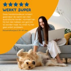 Pawwy Dieren Tondeuse Set Draadloos Voor Honden En Katten – Voor Dikke Vacht - Hondentondeuse – Hondentrimmer - Scheerapparaat - Goud -Hondenbenodigdheden 1200x1200 35