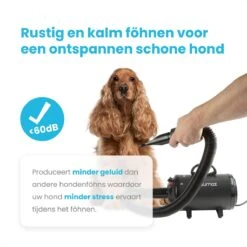 Qumax Professionele Hondenföhn Met 4 Opzetstukken – Waterblazer Voor Honden – Stil Design – Compact En Modern - Zwart -Hondenbenodigdheden 1200x1200 352