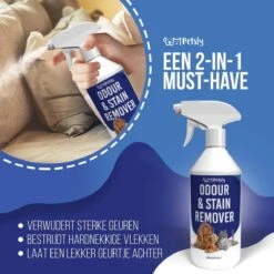 Petsly Odour & Stain Remover - Geurverwijderaars - Urine Vlekken Verwijderen Urinegeur Verwijderen Met Plantaardige Enzymen - 1L -Hondenbenodigdheden 1200x1200 506