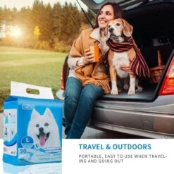 Nobleza 48LXE - Puppy Training Pads - 60 X 90 Cm - Zindelijkheidstraining - 120 Stuks -Hondenbenodigdheden 1200x1200 512