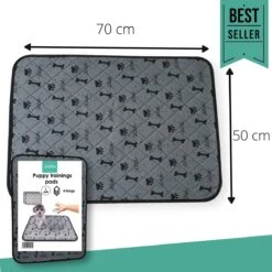Jooba Puppy Training Pads - Wasbare Puppy Pads 2 Stuks - Hondentoilet - 70x50cm - Puppy 14 Jooba Puppy Training Pads - Wasbare Puppy Pads 2 Stuks - Hondentoilet - 70x50cm - Puppy -Hondenbenodigdheden 1200x1200 567