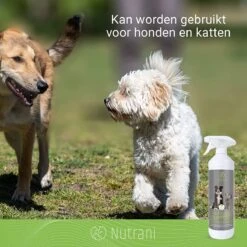 Nutrani Geurverwijderaar, 750 Ml, Natuurlijke Enzymreiniger Als Gebruiksklare Spray Met Biologische Werking, Verwijdert Geurtjes, Urine, Poep En Vlekken Van Honden En Katten -Hondenbenodigdheden 1200x1200 585