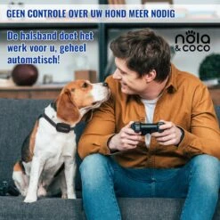 Nola & Coco® Oplaadbare Anti Blafband - 4 Kleuren - Zonder Schok - Waterdichte Diervriendelijke Blaf Halsband - Opvoedingshalsband - Voor Grote En Kleine Honden - Lichte Vibratie En Geluid - 3 Tot 60kg -Hondenbenodigdheden 1200x1200 593