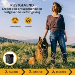 Merkloos Barky® Anti Blaf Apparaat Honden Ultrasoon Hondentrainer Incl Batterij - Anti Blafband Alternatief Veilig & Diervriendelijk - Dog Anti Bark Control -Hondenbenodigdheden 1200x1200 615