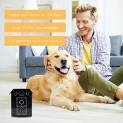 Merkloos Anti Blaf Apparaat Voor Honden - Alternatief Voor De Anti Blafband - Inclusief 9v Batterij & Nederlandse Handleiding - Diervriendelijk - Zonder Schok - Blafband Voor Honden - Zwart -Hondenbenodigdheden 1200x1200 625