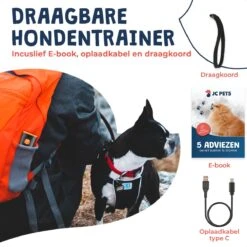 JC Pets Ultrasone Anti Blaf Apparaat Voor Kleine En Grote Honden - Oplaadbaar - Alternatief Anti Blafband Voor Honden - Diervriendelijk & Zonder Schok -Hondenbenodigdheden 1200x1200 667