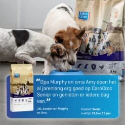 Carocroc Senior Silver 18/10 - Hondenvoer - 15 Kg -Hondenbenodigdheden 1200x1200 712