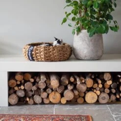 District 70 COCOON - Luxe Hondenmand Van Duurzaam Hoogwaardig Riet Met Zacht Kussen - Maten S/M/L - Large -Hondenbenodigdheden 1200x1200 755