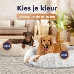 Pet Perfect Donut Hondenmand XXL - 100cm - Fluffy Hondenkussen - Hondenbed - Créme/Bruin 15 Pet Perfect Donut Hondenmand XXL - 100cm - Fluffy Hondenkussen - Hondenbed - Créme/Bruin -Hondenbenodigdheden 1200x1200 807