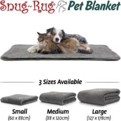 Snug-Rug Huisdier Deken Voor Honden En Katten – Small Slate Grey Kattendeken Hondendeken – Vetbed Hond Bench Bank Fleece Kat Dierendeken Kattendekentjes Kattendekentje Dierenmat Hondenmat Plaid Kattendekens Kattenplaid -Hondenbenodigdheden 1200x1200 900