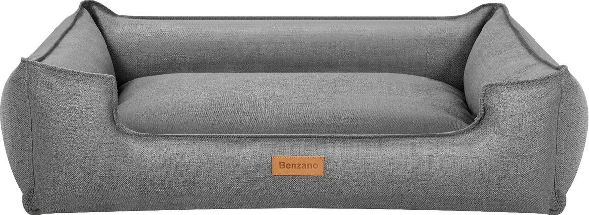 Benzano - Hondenmand - Donkergrijs - Wasbaar - 80 Cm 1 Benzano - Hondenmand - Donkergrijs - Wasbaar - 80 Cm