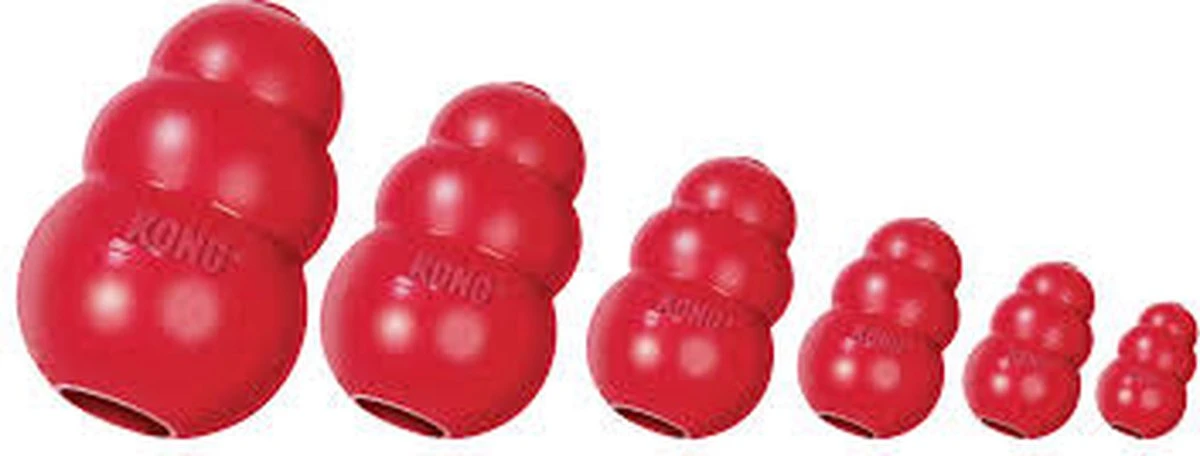 Kong Kauwbot - Hondenspeelgoed - Rood - S 11 Kong Kauwbot - Hondenspeelgoed - Rood - S - Afbeelding 11