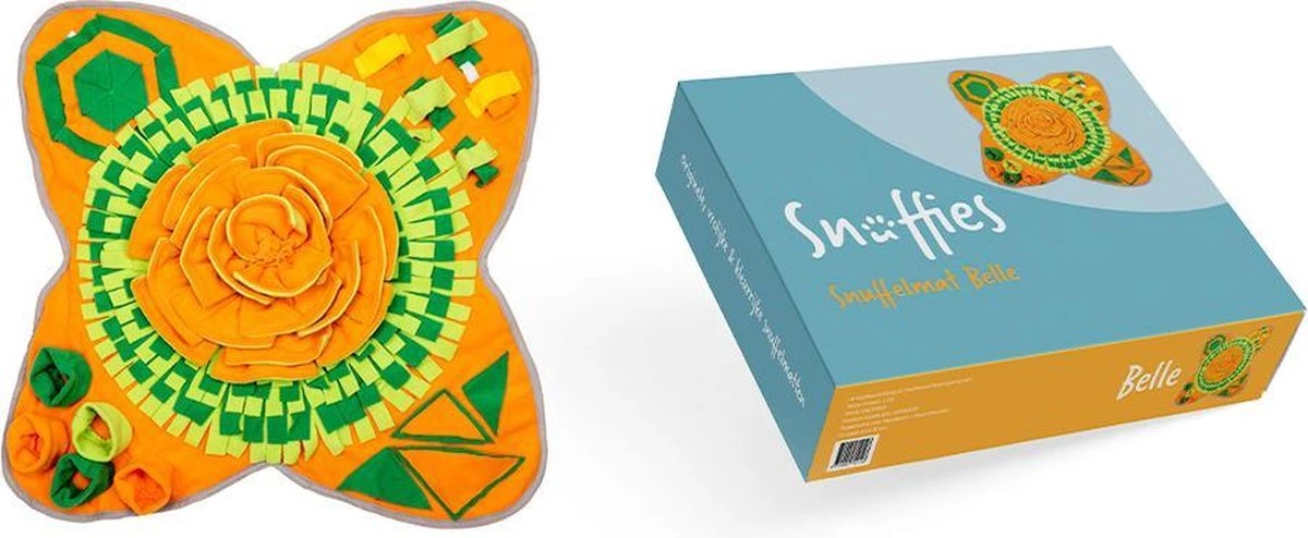 SNUFFIES® Snuffelmat Belle 60x50cm – Snuffelmat – Snuffelmatten - Honden Speelgoed - Honden Speelgoed Intelligentie - Snuffelmat Hond - Snuffelmatten – Hersenwerk – Honden Speeltjes – Puppy - Puppy Speelgoed - Honden Denkspelletjes 10 SNUFFIES® Snuffelmat Belle 60x50cm – Snuffelmat – Snuffelmatten - Honden Speelgoed - Honden Speelgoed Intelligentie - Snuffelmat Hond - Snuffelmatten – Hersenwerk – Honden Speeltjes – Puppy - Puppy Speelgoed - Honden Denkspelletjes - Afbeelding 10