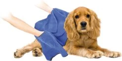 Dierenhanddoek Microvezel - Honden En Katten - Incl. Handvatten - 40x60 Cm - Lichtblauw 5 Dierenhanddoek Microvezel - Honden En Katten - Incl. Handvatten - 40x60 Cm - Lichtblauw -Hondenbenodigdheden 1200x600 1