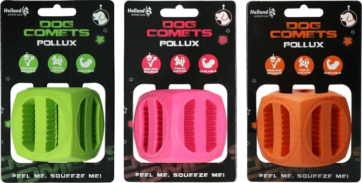 Dog Comets Pollux Duurzaam Hondenspeelgoed – Traktatiekubus Voor Honden - Extreem Sterk – Geschikt Voor Honden – Groen – 5.5x5.5cm 3 Dog Comets Pollux Duurzaam Hondenspeelgoed – Traktatiekubus Voor Honden - Extreem Sterk – Geschikt Voor Honden – Groen – 5.5x5.5cm - Afbeelding 3