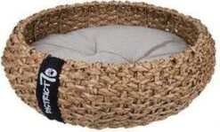 District 70 COCOON - Luxe Hondenmand Van Duurzaam Hoogwaardig Riet Met Zacht Kussen - Maten S/M/L - Large -Hondenbenodigdheden 1200x722