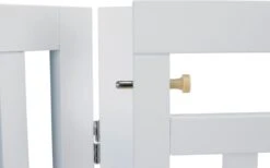 Trixie Hondenhek Met Deur Wit - 60-160 X 81 CM -Hondenbenodigdheden 1200x747