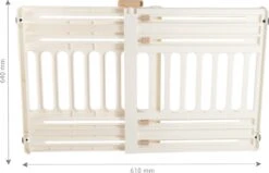 Iris Ohyama Huisdier Bariere PBR-600 - Kunststof - Wit/Beige - Uitschuifbaar 13 Iris Ohyama Huisdier Bariere PBR-600 - Kunststof - Wit/Beige - Uitschuifbaar -Hondenbenodigdheden 1200x774 1