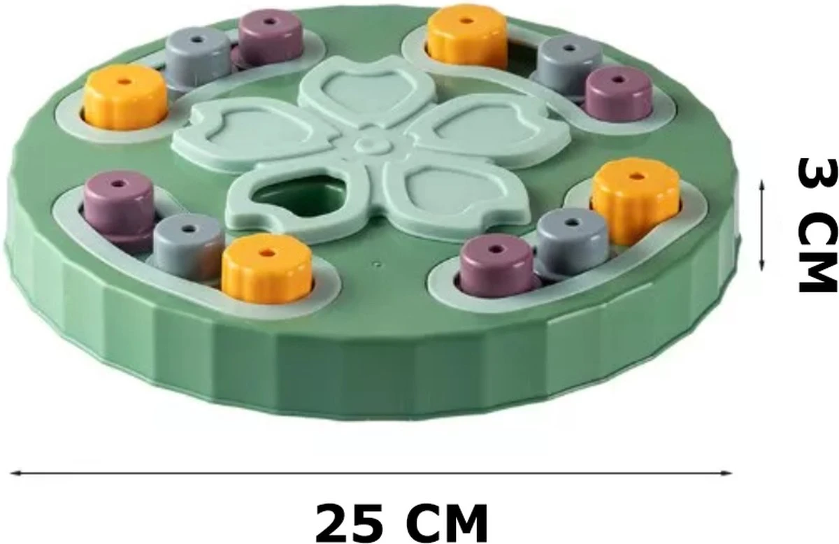 ZERO 90® Honden Speelgoed Intelligentie - Honden Denkspelletjes - Honden Speelgoed Voor Snacks - Dog Activity Booard - Slowfeeder - Hondenpuzzel Intelligentie Trainer 4 ZERO 90® Honden Speelgoed Intelligentie - Honden Denkspelletjes - Honden Speelgoed Voor Snacks - Dog Activity Booard - Slowfeeder - Hondenpuzzel Intelligentie Trainer - Afbeelding 4