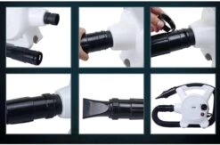 Hondenfohn - Waterblazer Met Draaiknop - 2400W Vermogen Met Warme En Koude Stand - Wit 22 Hondenfohn - Waterblazer Met Draaiknop - 2400W Vermogen Met Warme En Koude Stand - Wit -Hondenbenodigdheden 1200x793