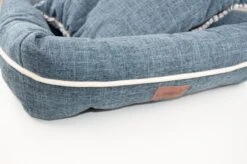 I-CiGO Homy Luxe - Hondenmand - In-kussen Dubbelzijdig Gebruik 70x60xH14cm/Blauw -Hondenbenodigdheden 1200x798 3