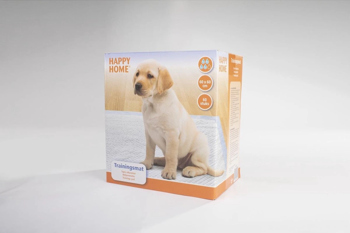 Happy Home Trainingsmat - Zindelijkstraining - 60 Stuks - 60X60 Cm 7 Happy Home Trainingsmat - Zindelijkstraining - 60 Stuks - 60X60 Cm - Afbeelding 7