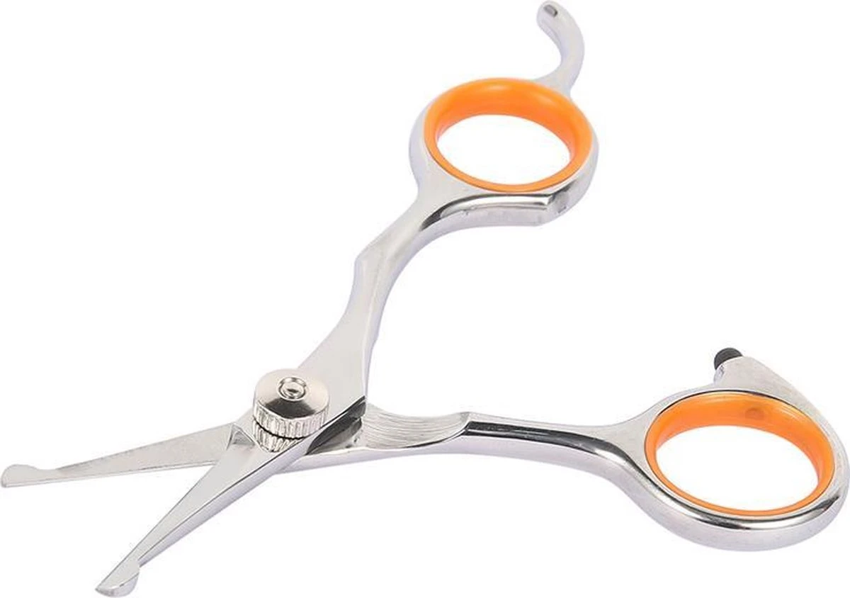 Merkloos Premium Gebogen Trimschaar Honden - Huisdier Trimmen - Hoofd, Poten Ogen & Oren - Kat & Hond Knippen - Veilige Schaar 1 Merkloos Premium Gebogen Trimschaar Honden - Huisdier Trimmen - Hoofd, Poten Ogen & Oren - Kat & Hond Knippen - Veilige Schaar