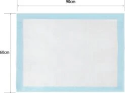 Nobleza 48LXB - Puppy Training Pads - 60 X 90 Cm - Zindelijkheidstraining - 100 Stuks -Hondenbenodigdheden 1200x893 1