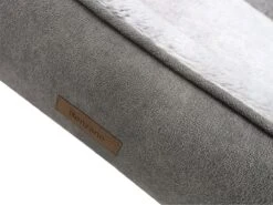 Benzano - Hondenmand - Pluche - Zacht - Wasmachine Wasbaar - Schuimvulling - Grijs/Taupe - 80 CM -Hondenbenodigdheden 1200x900 12