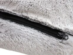 Benzano - Hondenmand - Pluche - Zacht - Wasmachine Wasbaar - Schuimvulling - Grijs/Taupe - 80 CM -Hondenbenodigdheden 1200x900 13