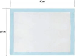 Nobleza 48LXE - Puppy Training Pads - 60 X 90 Cm - Zindelijkheidstraining - 120 Stuks -Hondenbenodigdheden 1200x904 1