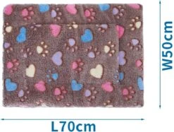 Nobleza Benchkussen - Dierenkussen - Hondenkussen - Kattenkussen - Benchmat - Dierenmat - Hondenmat - Kattenmat - Bruin - Maat S -Hondenbenodigdheden 1200x910 1