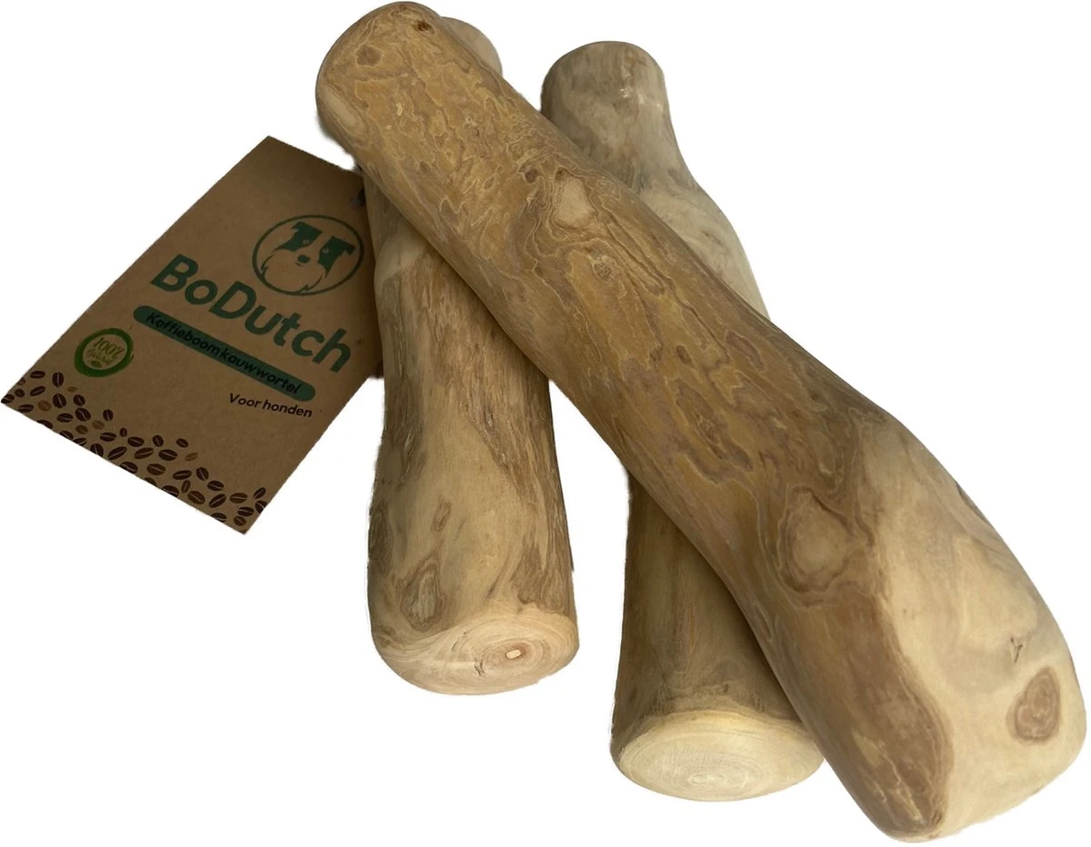 BoDutch - Koffieboom Kauwwortel - Maat L - Hondensnack 6 BoDutch - Koffieboom Kauwwortel - Maat L - Hondensnack - Afbeelding 6