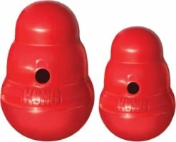 Kong Wobbler - Hondenspeelgoed - Rood - S - 15 X 11 Cm -Hondenbenodigdheden 1200x966