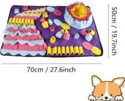 Snuffelmat Hond - Birthday Cake - XXL - Anti-Schrok - Slow Feeder -Hondenbenodigdheden 1200x973 2