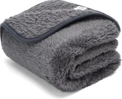 Nobleza 40UWK Hondendeken - Dierenmat - Benchkleed - 120x100cm - Grijs